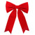 64" Red Solid Commercial Bow Outdoor Christmas Decor