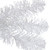 White Canadian Pine Artificial Christmas Wreath, 30 Inch, Unlit