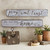25" White Rectangular "Home" Plaque Wall Art Decoration