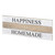 15.75" White and Black Rectangular Plaque Wall Art Decoration