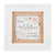 7" Square Wooden Tabletop Frame with "Mom" Design