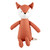 11.5" Brown Fox Plush Toy