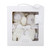 12" White Lamb Stuffed Toy Blanket Set