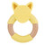 5" Yellow Cat Silicone Teether