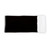 14" Black Minimalist Ceramic Serving Tray