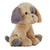 11" Brown Dog Plush Toy