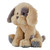 11" Brown Dog Plush Toy
