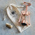 7.25" Rose Gold Corkscrew Wine and Bottle Opener