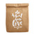 5.5" x 6.25" Do What You Love Kraft Lunch Bag