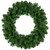 Green Colorado Spruce Artificial Christmas Wreath, 16-Inch, Unlit