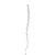36" Clear Spiral Winter Icicle Drop Christmas Ornament