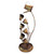 35" Watching Owl Cascading Metal Sculptural Garden Fountain