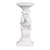 Set of 2 White Modern Chic Candle Holders 9.75"
