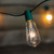 10-Count Clear and Green Transparent ST40 Edison Style Patio Lights, 9 ft Green Wire