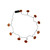 10 Orange Battery Operated Jack O' Lantern LED Mini Halloween Lights - 4.5 ft Black Wire