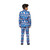 Blue and Red Nordic Boy Child Christmas Suit - Medium