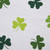 Set of 2 Green and White Shamrock Lucky Day Dishtowels 28"