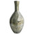 16.5" Silver Solid Glass Vase with Vintage Mercury Finish
