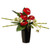 21" Artificial Red Anthurium & Odontoglossom Floral Arrangement
