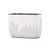 8.25" White Transitional Style Rectangular Decorative Small Vase