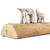 19.25" Family of Elephants Traveling on a Log
