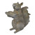 18.5" Gray Woodlands Squirrel Outdoor Accent