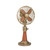 24” Brown and Gold Savery Oscillating Tabletop Fan