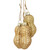 9.5" Gold Glittered Peanut Cluster Glass Christmas Ornament