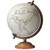 17" White Unique Large Canvas Handmade Globe