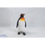 17.75" Black and Orange King Penguin Statue Figurine