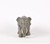 17" Gray Exotic Elephant with Trunk Down Outdoor Garden Statue