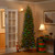7.5’ Pre-Lit Downswept Douglas Slim Fir Artificial Christmas Tree – Dual Color LED Lights