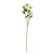23" Green and White Artificial Blooming Daisy Flower Pick with Long Stem