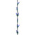 100-Count Blue Mini Garland Christmas Light Set, 9ft Green Wire