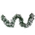 9' x 10" Pre-lit LED Flocked Somerset Spruce Artificial Christmas Garland - Clear Lights