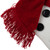 19" Black, Red and White Embroidered "Let It Snow!" Snowman Christmas Stocking