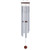 34" White and Brown Tenor Hand Tuned Triple Sealed Wind Chime
