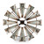 Windmill Wall Clock 30" Dia.