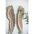 41" Blonde Yellow Realistically Detailed Wings Shaped Wall Art
