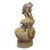 34" cascading Turtle Cove Outdoor Sculpted Fountain