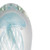 6.5" White and Blue Jellyfish Glass Egg Accent
