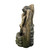 20" Brown Outdoor Garden Fountain with Pouring Pail