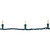 35ct Warm White LED Mini Christmas Lights,11.25ft Green Wire