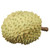 8.5" Yellow and Brown Small Faux Durian Fruit