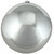 6" Shiny Silver Shatterproof Christmas Ball Ornament