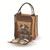14" Brown Cabernet 2 Person Picnic Tote