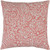 20" Paisley Dream Apricot Pink and Bisque White Decorative Throw Pillow-Down Filler