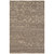 9' x 13' Beige and Brown Floral Hand Knotted Rectangular Wool Area Throw Rug