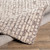5' x 7'6" Brown and Ivory Geometric Patterned Rectangular Hand Tufted Area Rug