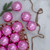 12ct Shiny Magenta Pink Shatterproof Christmas Ball Ornaments 4" (100mm)